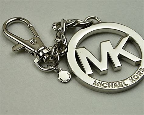 michael kors mk keychain handbag charm silver|Cherry Key Chain .